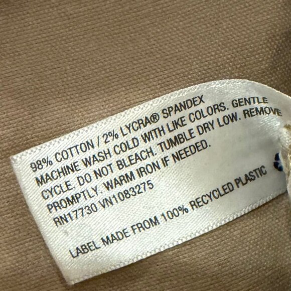 Universal Thread High Rise Wide Leg Tan Carpenter Pants Size 4/27R - Picture 5 of 5